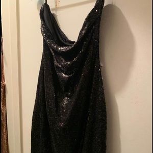 Fashion Nova strapless mini dress